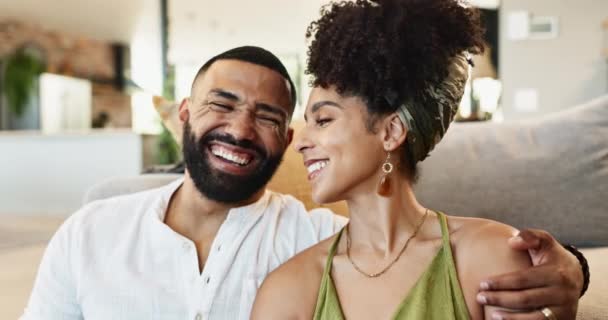 Para Miłość Śmiech Dla Chill Śmieszne Daty Małżeństwa Relaks Więzi — Wideo stockowe