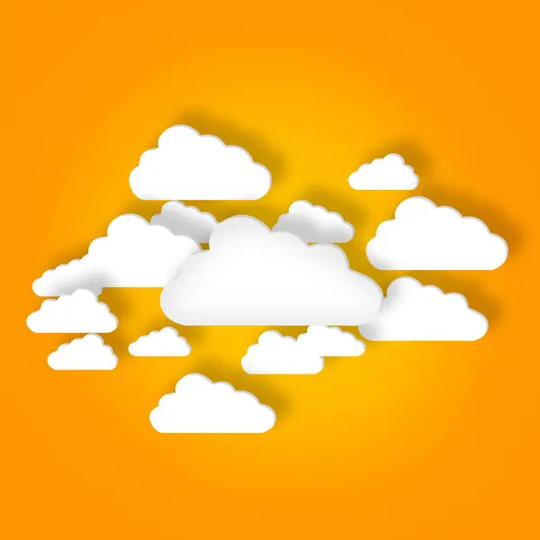Clouds Icon Oder Design Von Computing Konnektivität Oder Datenspeicherung Digitaler — Stockfoto