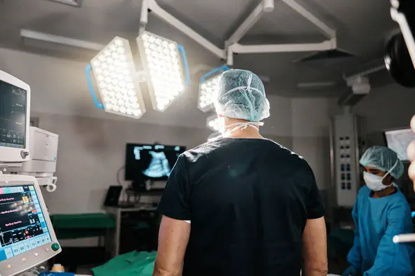 Healthcare Surgery Doctors Operating Room Theater Trauma Unit Anatomy Emergency — Stock Photo, Image