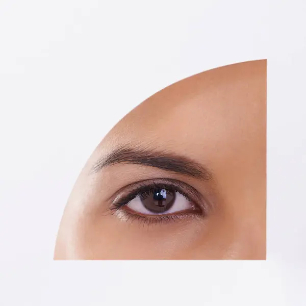 Closeup Olho Visão Optometria Oftalmologia Bem Estar Como Foco Clareza — Fotografia de Stock