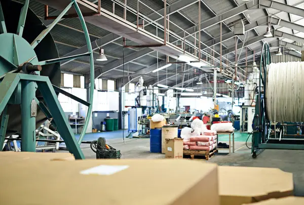 Cargo Stock Product Manufacturing Warehouse Industry Export Storage Industrial Plant — Stock Photo, Image