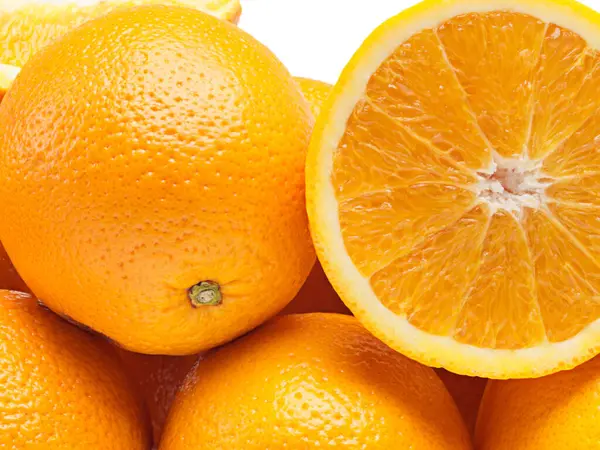 Витамин Цитрусовые Апельсин Студии Волокон Сердечно Сосудистых Здоровья Оздоровления Питание — стоковое фото