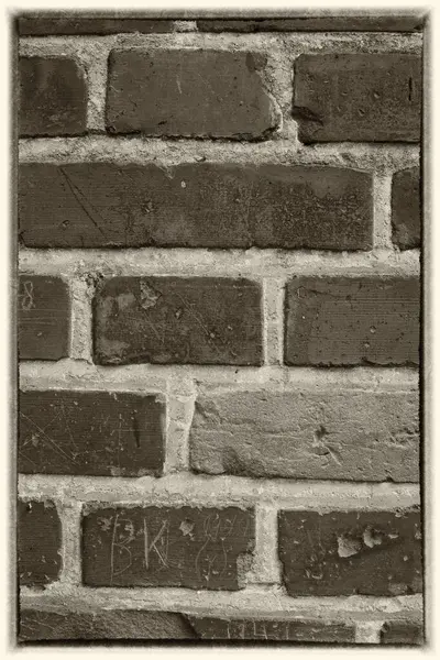 Tegelvägg Struktur Och Närbild Cement För Textur Betongmönster Och Murverk — Stockfoto