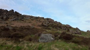 The Roaches at the Peak District Ulusal Parkı, Staffordshire, İngiltere.