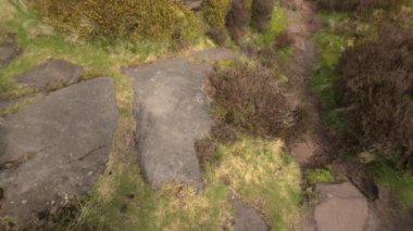 İngiltere, İngiltere 'deki Peak District Ulusal Parkı' ndaki İngiliz kırsalının sinema salonu..