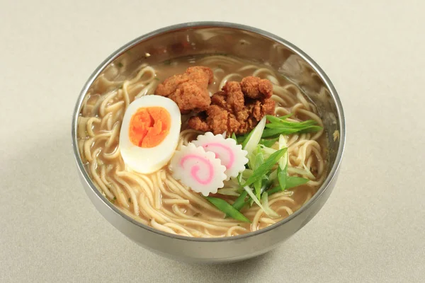 Tori Karaage Ramen Makanan Jepang — Stok Foto