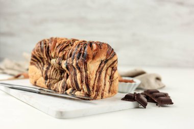 Çikolatalı Brioche, çikolatalı ekmek, Rolls Babka 'yı ayır. Povitica, geleneksel Polonya Tatlı Noel Ekmekleri