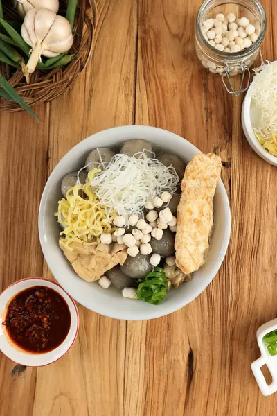 stock image Top View Baso Aci, Popular Street Food from West Java 