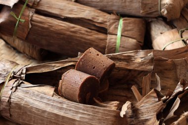 Yakın Doğa Geleneksel Yapımı Palm Sugar Block, Eas Java, Endonezya 'dan Gula Are Bawean 