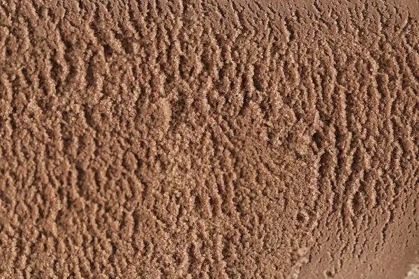 Makro Dokuları Kapat Çikolatalı Dondurma, Yiyecek Arkaplanı 