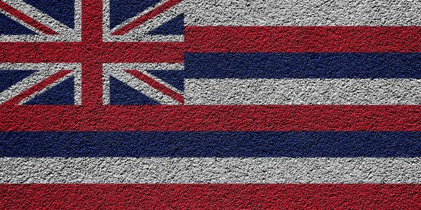 Bandera Hawaii Textura Concepto Collage —  Fotos de Stock