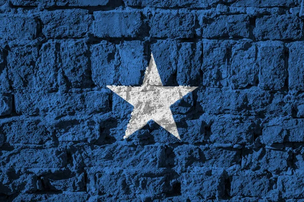 Flagga Somalia Texturerad Bakgrund Begreppscollage — Stockfoto