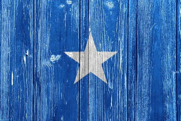 Vlajka Somálska Strukturované Pozadí Koncepční Koláž — Stock fotografie