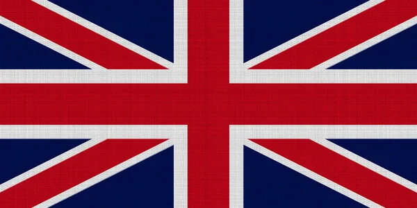Arka Planda Birleşik Krallık Bayrağı Kavram Kolajı — Stok fotoğraf