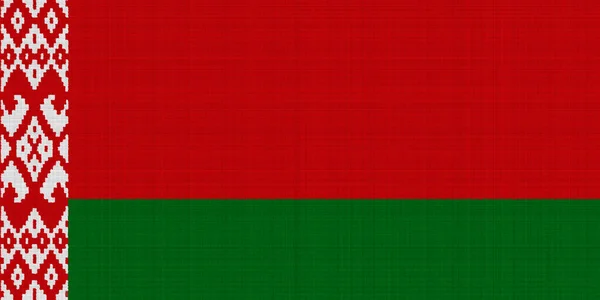 Флаг Беларуси Текстурированном Фоне Концепция Коллажа — стоковое фото