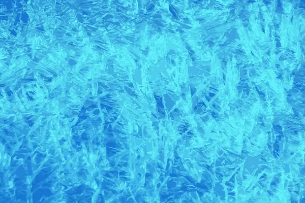 一个现实的例子 说明了一个被冰覆盖的藻类的河流表面 冰的质感冬季背景 — 图库照片
