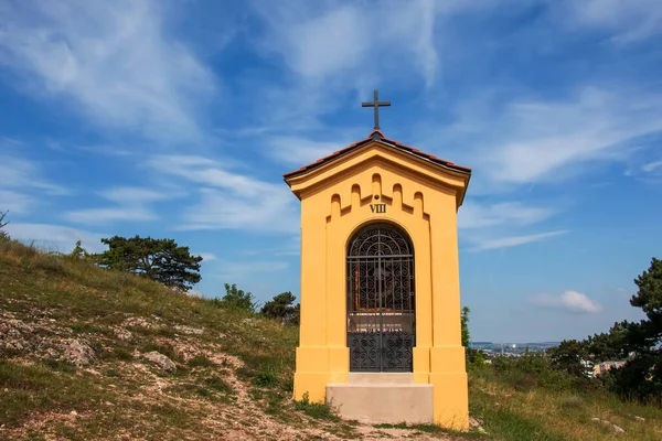 ニトラ スロバキア 2022 ゾボアの丘 スロバキア共和国とニトラ市内で変化します 宗教的な場所 文化遺産 — ストック写真