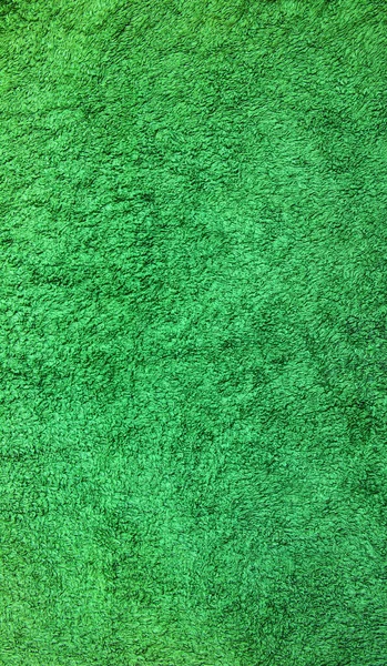 Zöld Frottírtörölköző Háttér Frottírszövet Textúrája — Stock Fotó