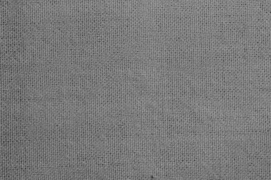 Doğal ketenin dokusu arka plan olarak gri renkte