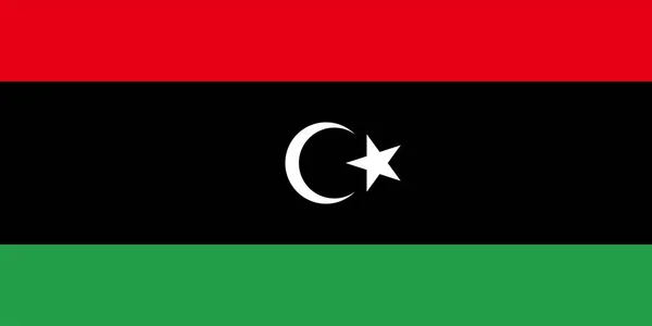 Flag Libya Textured Background Concept Collage — Stock Fotó
