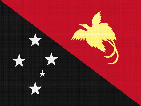 Σημαία Της Παπούα Νέας Γουινέας Ανάγλυφο Φόντο Κολάζ Έννοιας — Φωτογραφία Αρχείου
