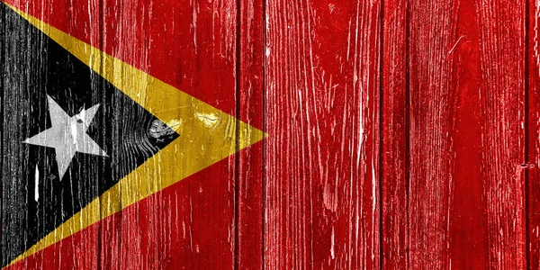Флаг Восточного Тимора Текстурированном Фоне Концепция Коллажа — стоковое фото