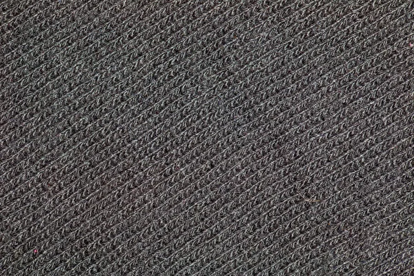 Texture Tricotée Noire Abstrait Moderne Tricot Texture Couleur Noire Fond — Photo