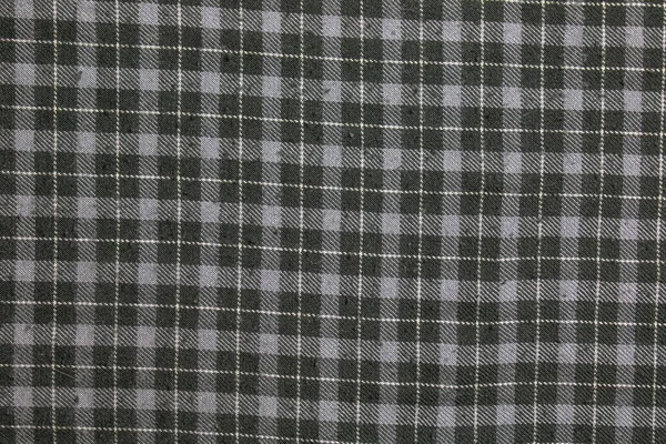 Kockás Szürke Fehér Gyapjú Textúra Kockás Világosszürke Texturált Szövet Háttér — Stock Fotó