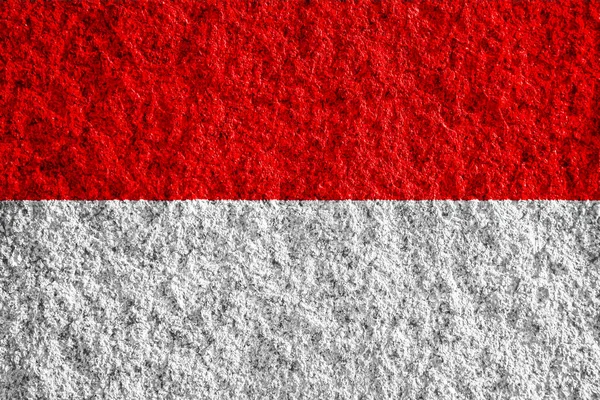 인도네시아 국기가 문자로 쓰여져 콜라주 — 스톡 사진