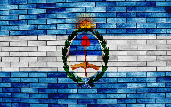 Flagga Argentina Strukturerad Bakgrund Begreppscollage — Stockfoto