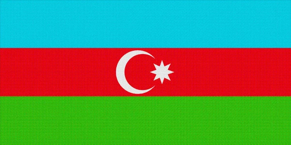 Флаг Азербайджанской Республики Текстурированном Фоне Концепция Коллажа — стоковое фото
