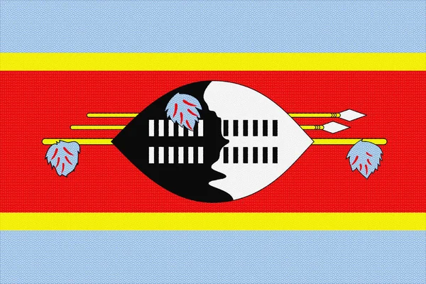 Bandeira Reino Eswatini Sobre Fundo Texturizado Colagem Conceitos — Fotografia de Stock