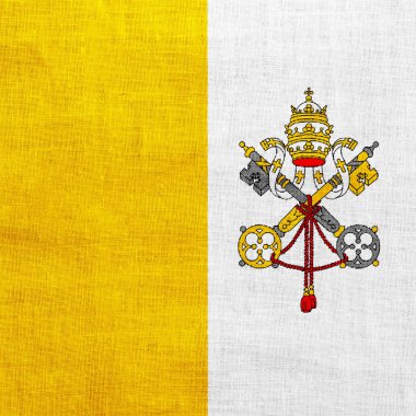 Özgeçmişinde City State bayrağı var. Kavram kolajı.