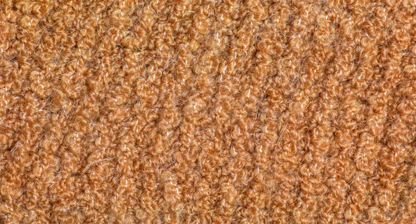 Kötött Gyapjú Textil Háttér Textúra Világos Bézs Krémes Barna Árnyalatú — Stock Fotó