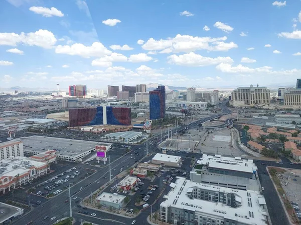 Las Vegas Nevada 2023 View Las Vegas Hotel Resorts Casinos — Stock Photo, Image