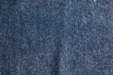 Mavi örgü kumaş dokusu. Soyut modern örgü dokusu mavi renkte. Koyu örülmüş arka plan
