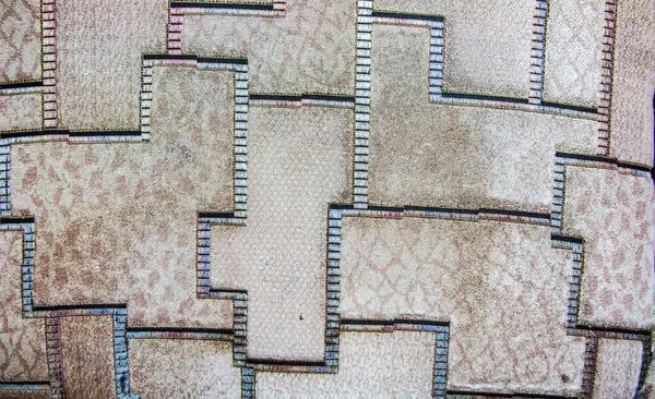 Geometric Pattern Gray Fabric Furniture Jacquard Fabric Geometric Pattern — Fotografia de Stock