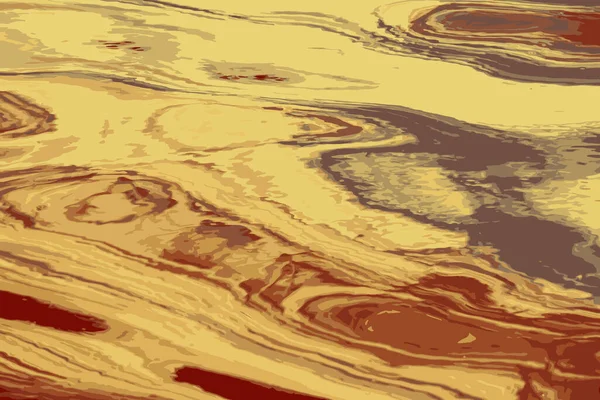 Illustration Water Ripple Texture Background Wavy Water Surface Sunset Golden — Stockvektor