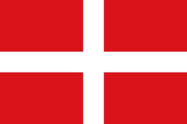 Malta Hükümdar Askeri Düzeni 'nin resmi bayrağı. Malta Tarikatı bayrağı. Görüntü.