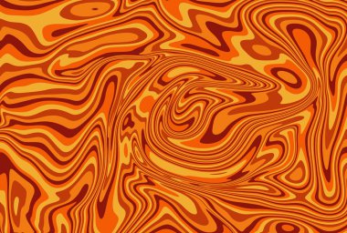 Sarı-turuncu ve kırmızı tonlarda soyut dalgalı arka plan. Sonbahar konsepti.