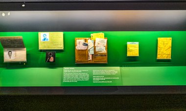 Washington, DC, ABD - 12.15.2023: Uluslararası Casus Müzesi Washington