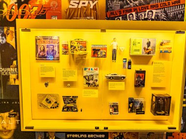 Washington, DC, ABD - 12.15.2023: Uluslararası Casus Müzesi Washington