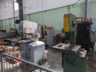 PORTLAND, OR, USA - 07.11.2024: Oregon Demiryolu Miras Merkezi ORHC 'de sergi.