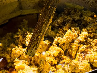 Apiary. Balmumu kullanılmış bal peteklerinden eritilir. Arkaplan.