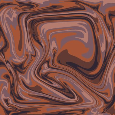 İllüzyon. Koyu turuncu ve siyah renklerde soyut dalgalı arkaplan.