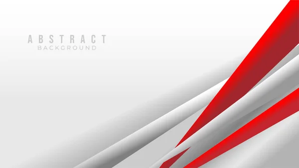 Red White Abstract Background Vector — Stok Vektör
