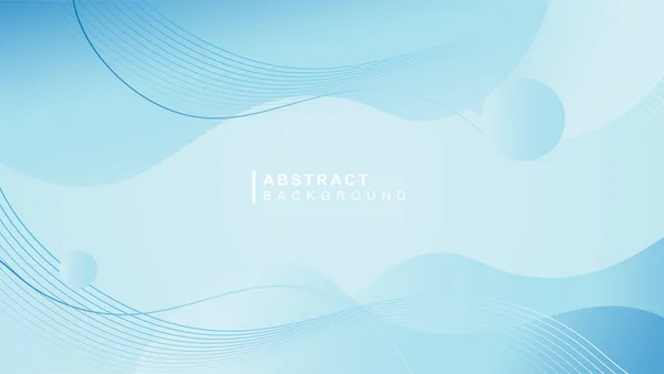 Modern Blue Abstract Background Template — Stock Vector