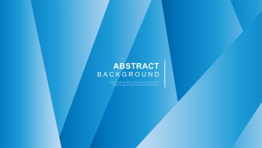 modern blue abstract background template