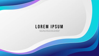 Blue abstract background with copy space for your text.