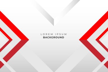 Kırmızı çizgili beyaz arkaplan